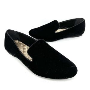 Bridies Womens Velvet Slippers Loafers Size 11 Black
